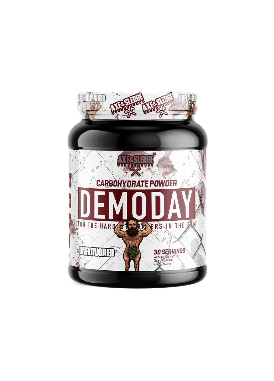 Axe & Sledge Demoday Carbohydrate Powder 990g Unflavored framsida