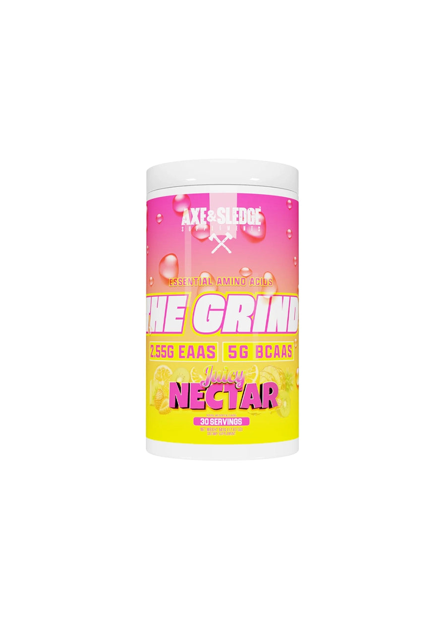 Axe & Sledge The Grind EAA + BCAA 501g Juicy Nectar Framsida