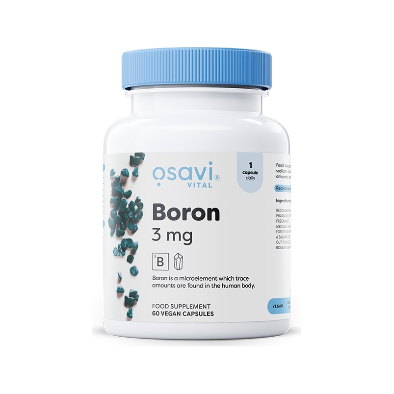 Boron, 3mg - 60 vegan caps