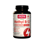 Jarrow Formulas veganska Methyl B-12 5000 mcg tuggtabletter, körsbärssmak, flaska