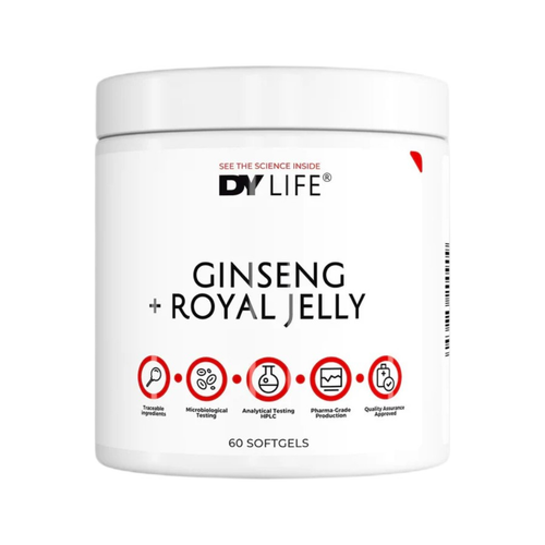 DY LIFE Ginseng + Royal Jelly - 60 softgels