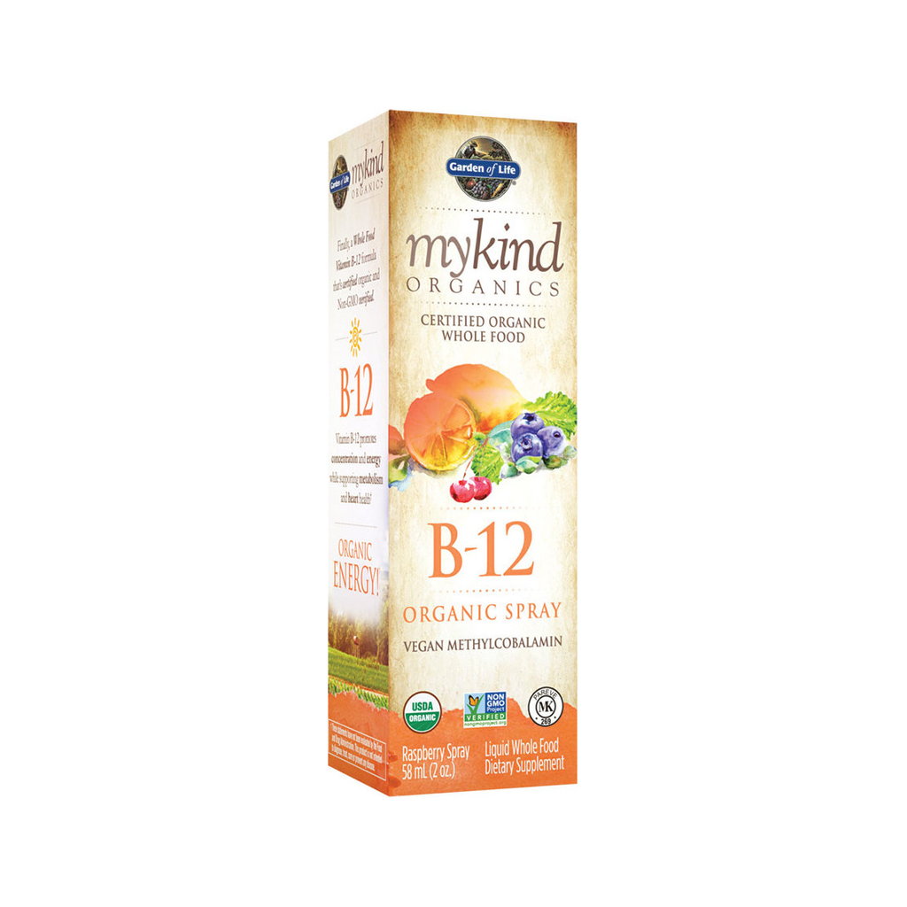 Mykind B-12 Spray, Raspberry - 58 ml.