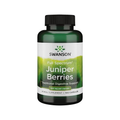 Swanson Juniper Berries kosttillskottflaska med grön etikett