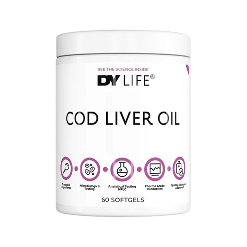 DY LIFE Cod Liver Oil - 60 softgels