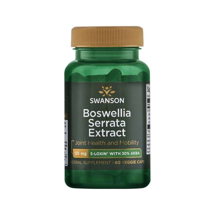 Boswellia Serrata Extract, 125mg - 60 vcaps