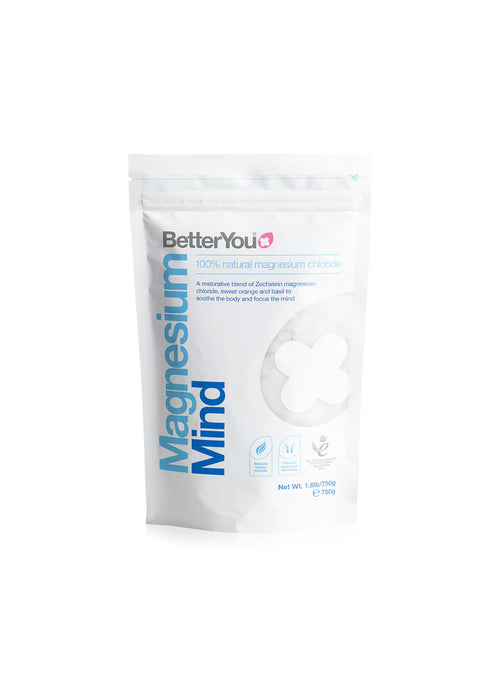 BetterYou Magnesium Mind, påse med magnesiumflakes, 750 g
