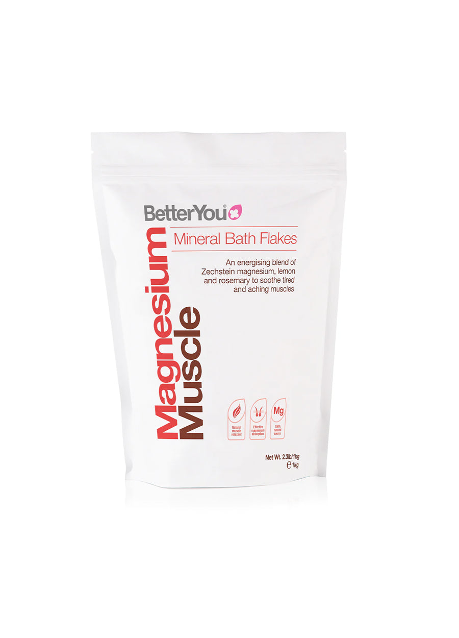 BetterYou Magnesium Flakes Muscle 1000g