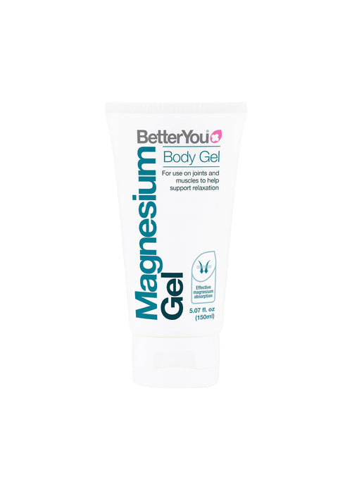Magnesiumgel för kroppen i vit tub, BetterYou, 150 ml