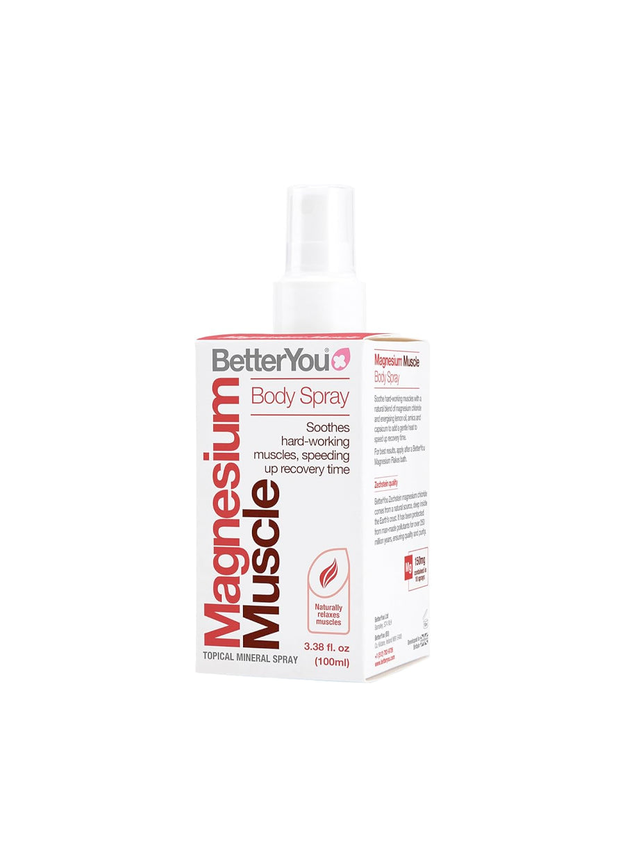 BetterYou Magnesium Muscle Body Spray 100ml