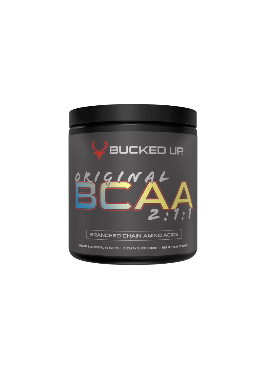 Bucked Up Original BCAA 2:1:1 327g Blue Pineapple Framsida
