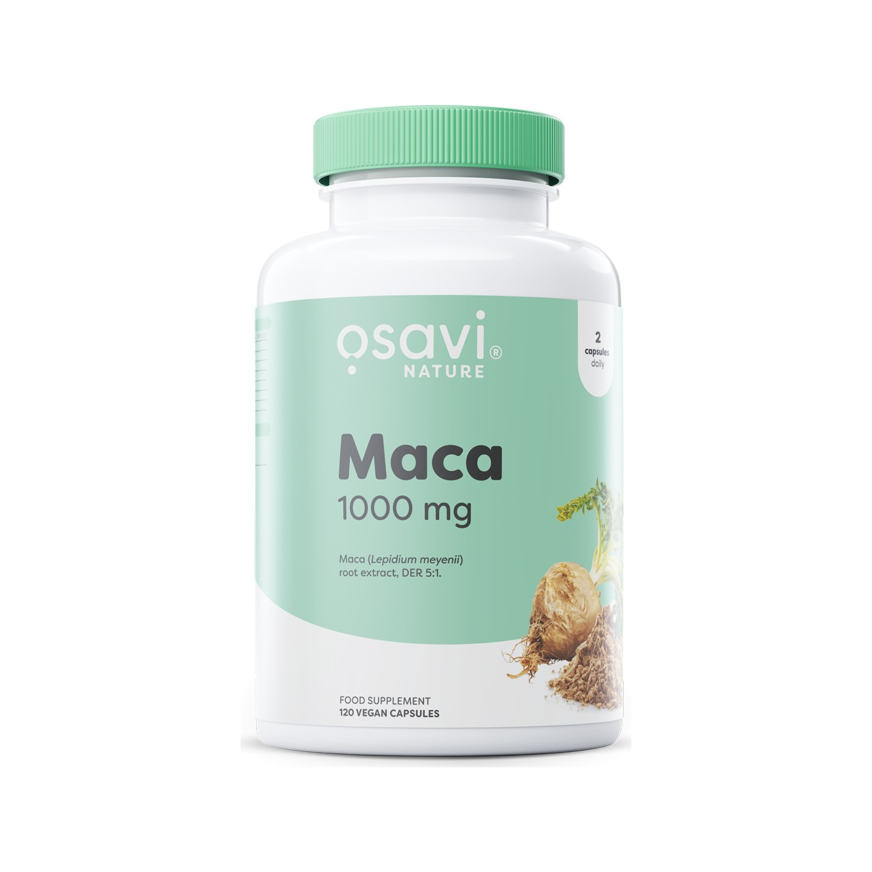 Maca, 1000mg - 120 vegan caps