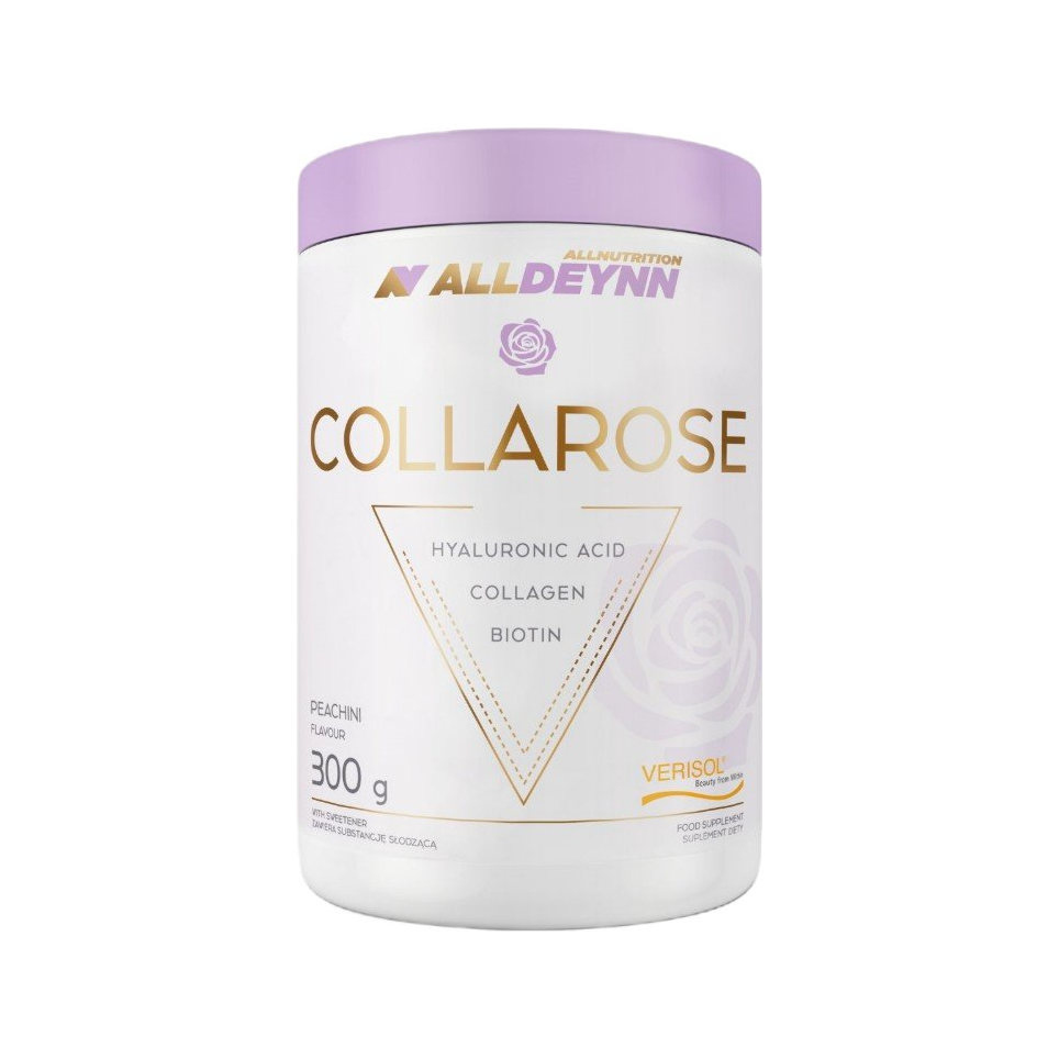 Allnutrition AllDeynn Collarose 300 g-burk, peachini-smak