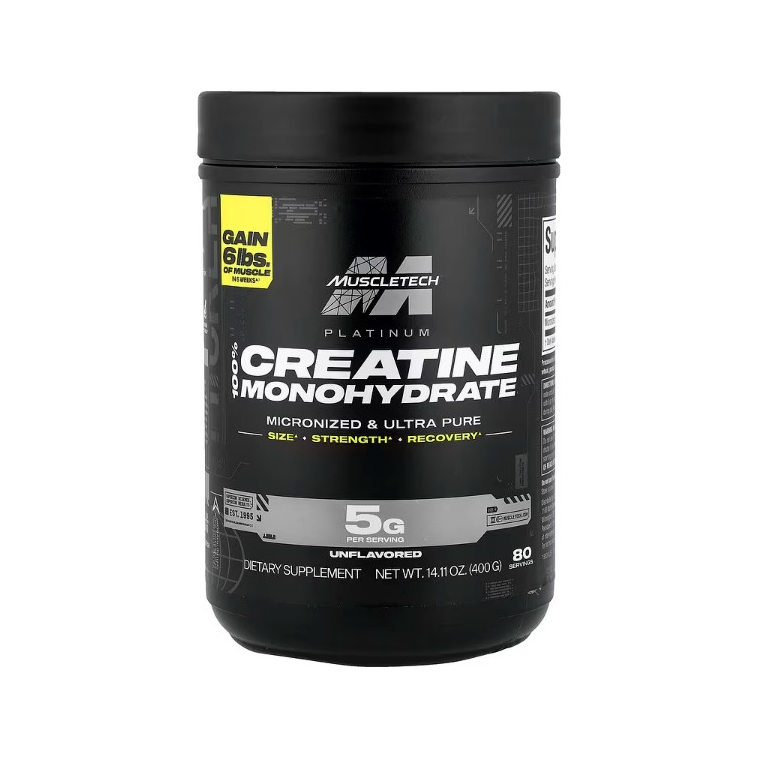 Platinum 100% Creatine Monohydrate - 400 grams