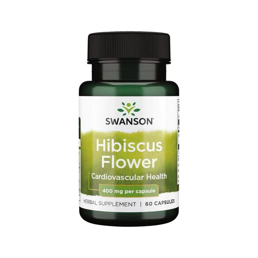 Hibiscus Flower, 400mg - 60 caps