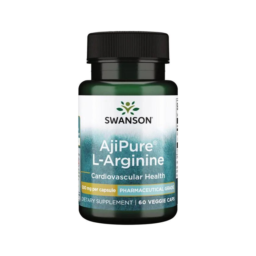 AjiPure L-Arginine, 500mg - 60 vcaps