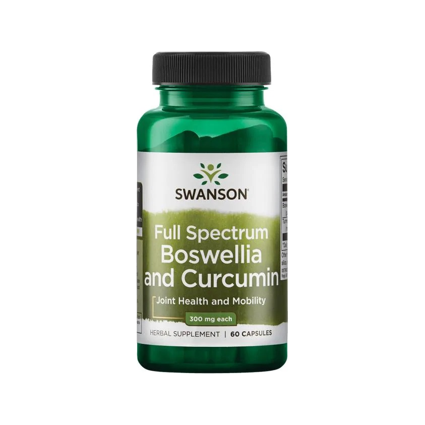 Full Spectrum Boswellia and Curcumin, 300mg - 60 caps