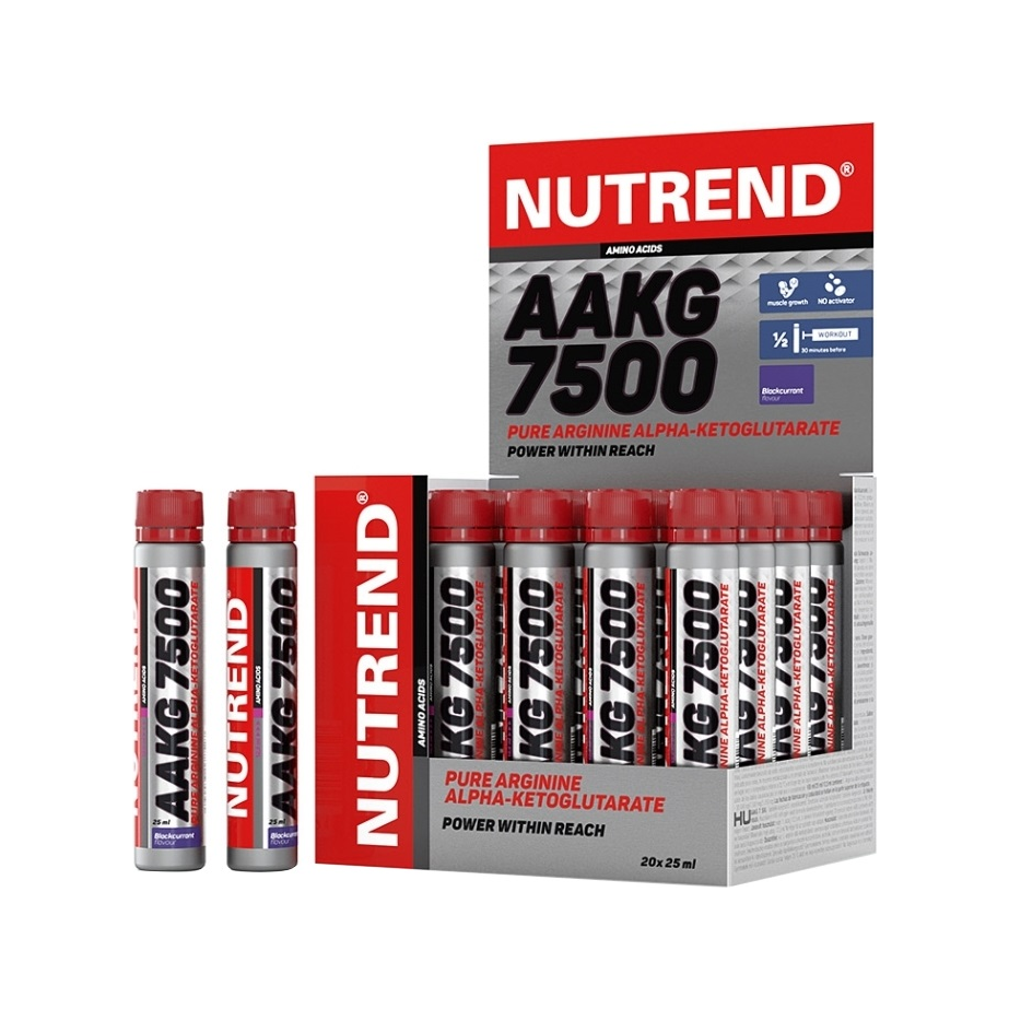 AAKG 7500, Blackcurrant - 20 x 25 ml.