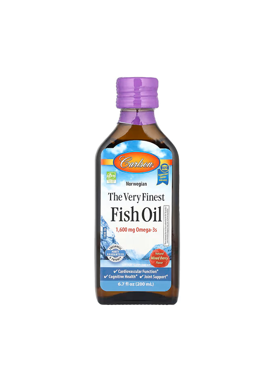 Carlson Labs The Very Finest Fish Oil 500ml Mixed Berry