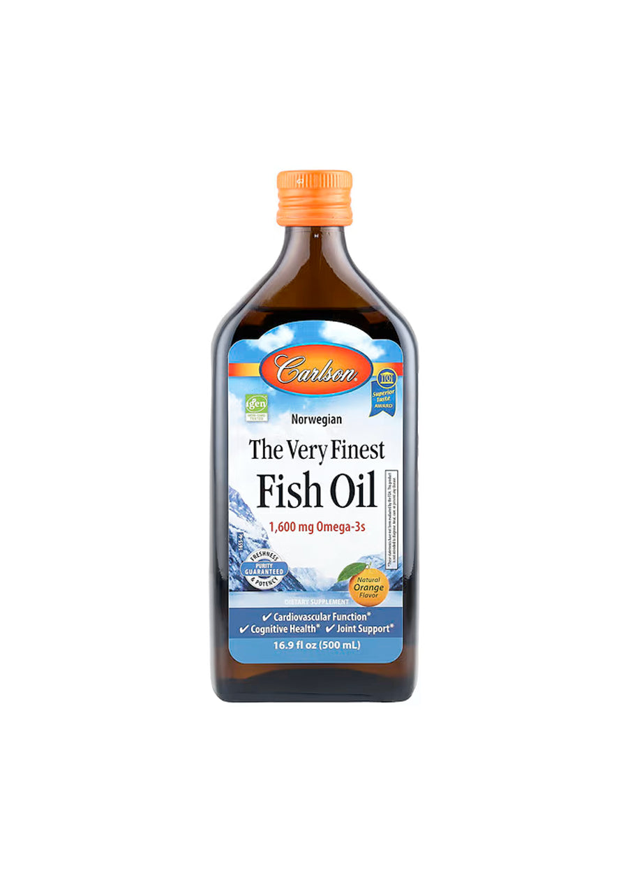 Carlson Labs The Very Finest Fish Oil 500ml Natural Orange