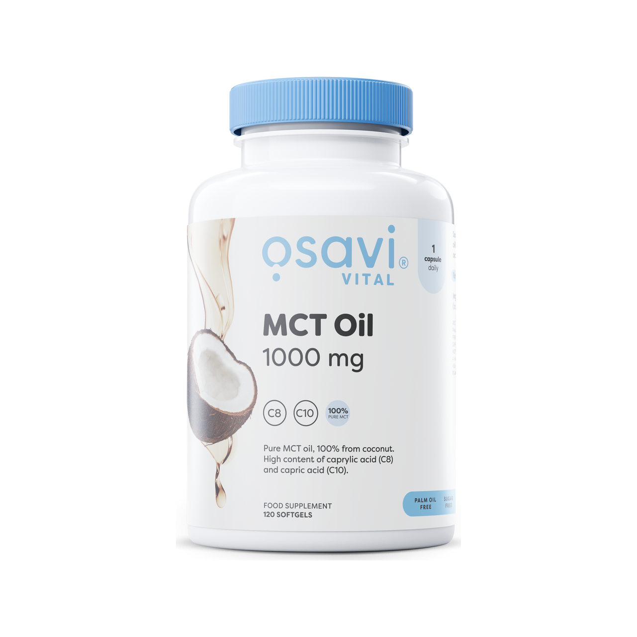 MCT Oil, 1000mg - 120 softgels