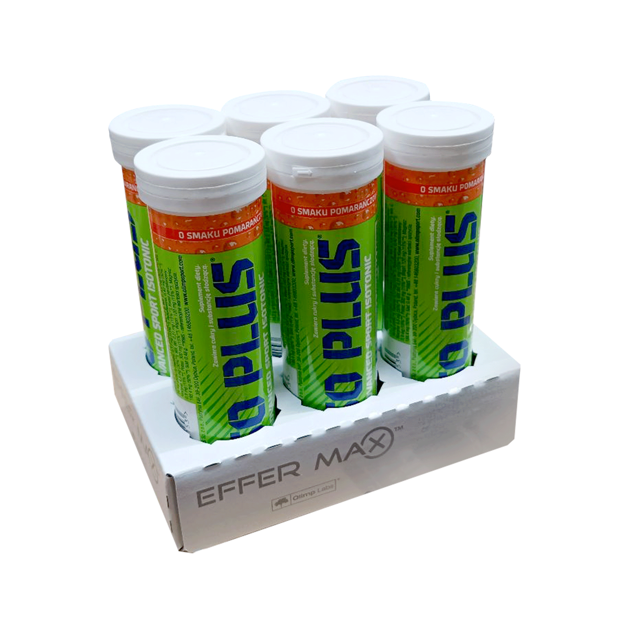 Iso Plus Effervescent, Orange - 6 x 10 tabs