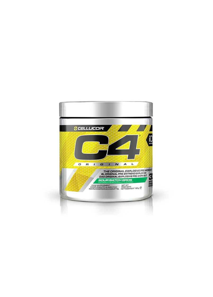 C4 Original Pre Workout 396g Sour Batch Bros Framsida