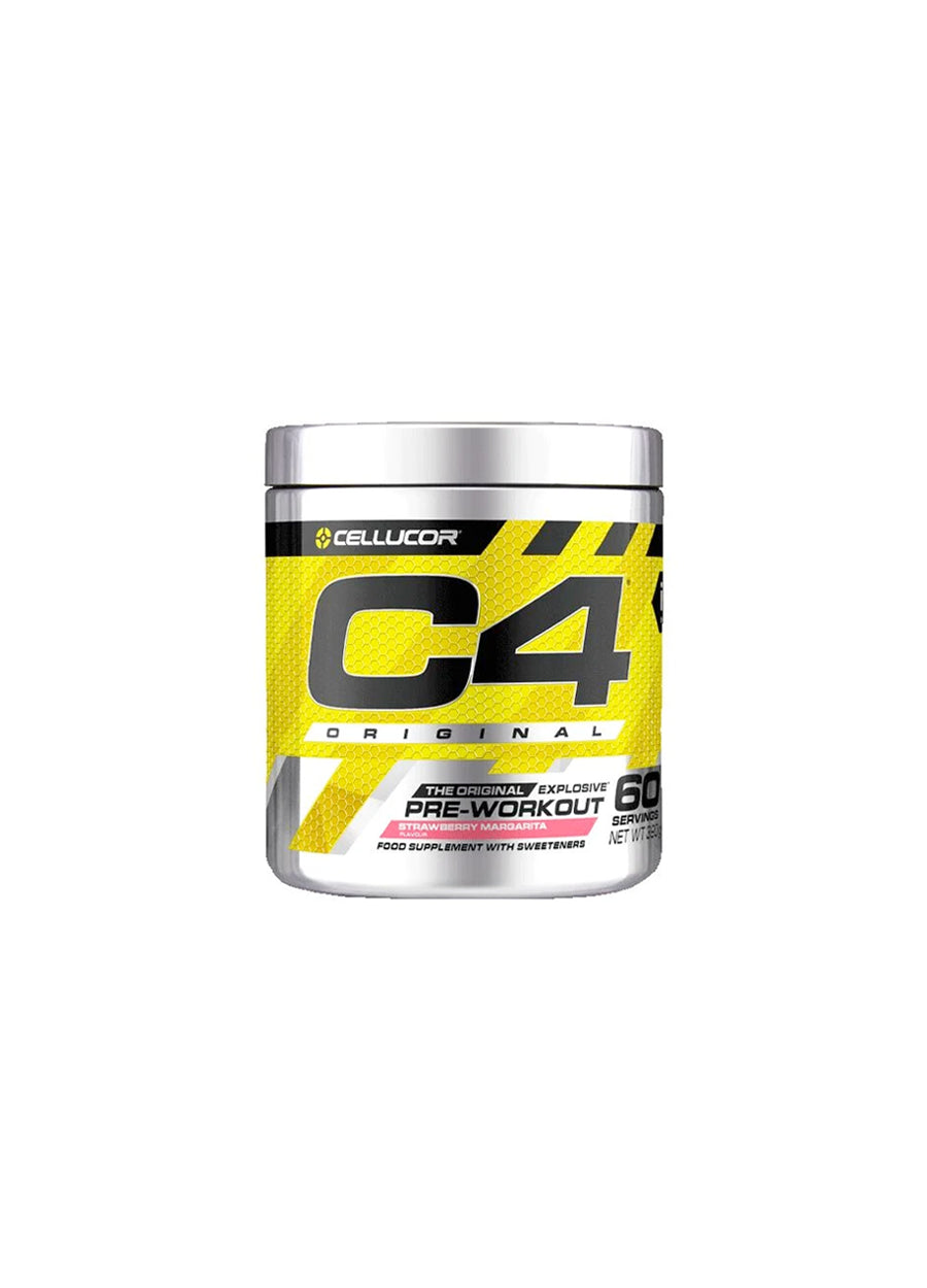 C4 Original Pre Workout 396g Strawberry Margarita Framsida