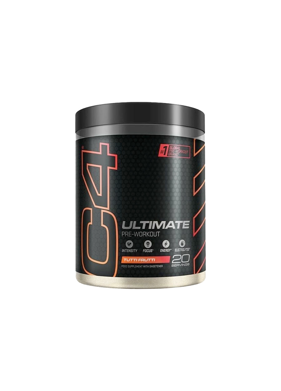 Cellucor C4 Ultimate PWO 520g Tutti Frutti Framsida