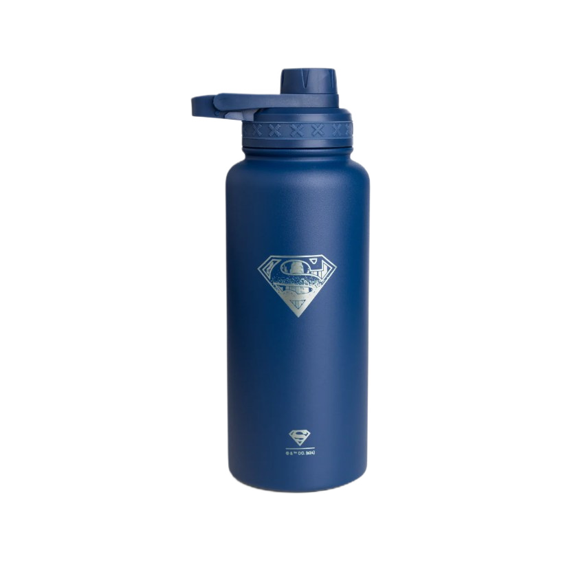 Bohtal Insulated Sports Bottle - DC Comics, Superman Logo - 960 ml.
