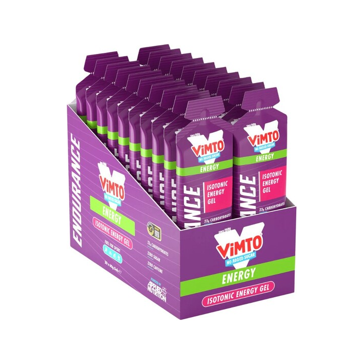 Endurance Energy Isotonic Energy Gel, Vimto - 20 x 60g