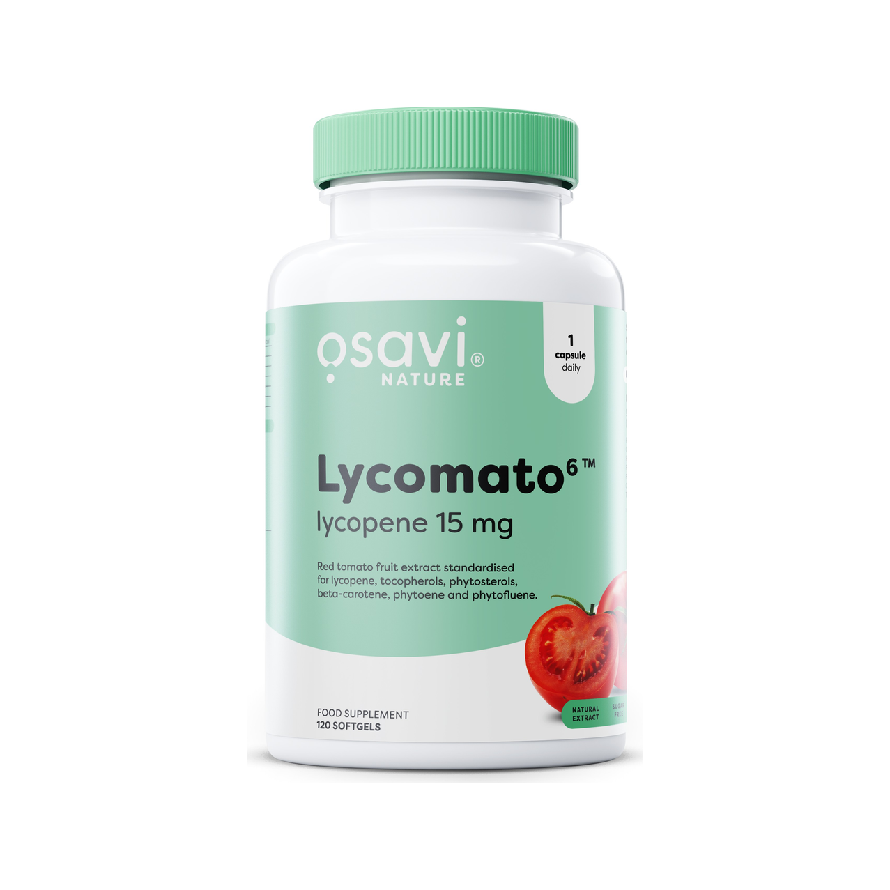 Lycomato Lycopene, 15 mg - 120 softgels