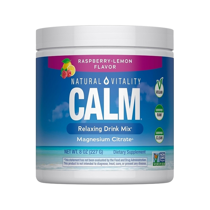 Natural Calm, Raspberry Lemon - 227 grams