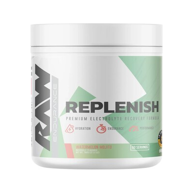 Raw Nutrition Replenish-burk 780 g, vattenmelon mojito-smak