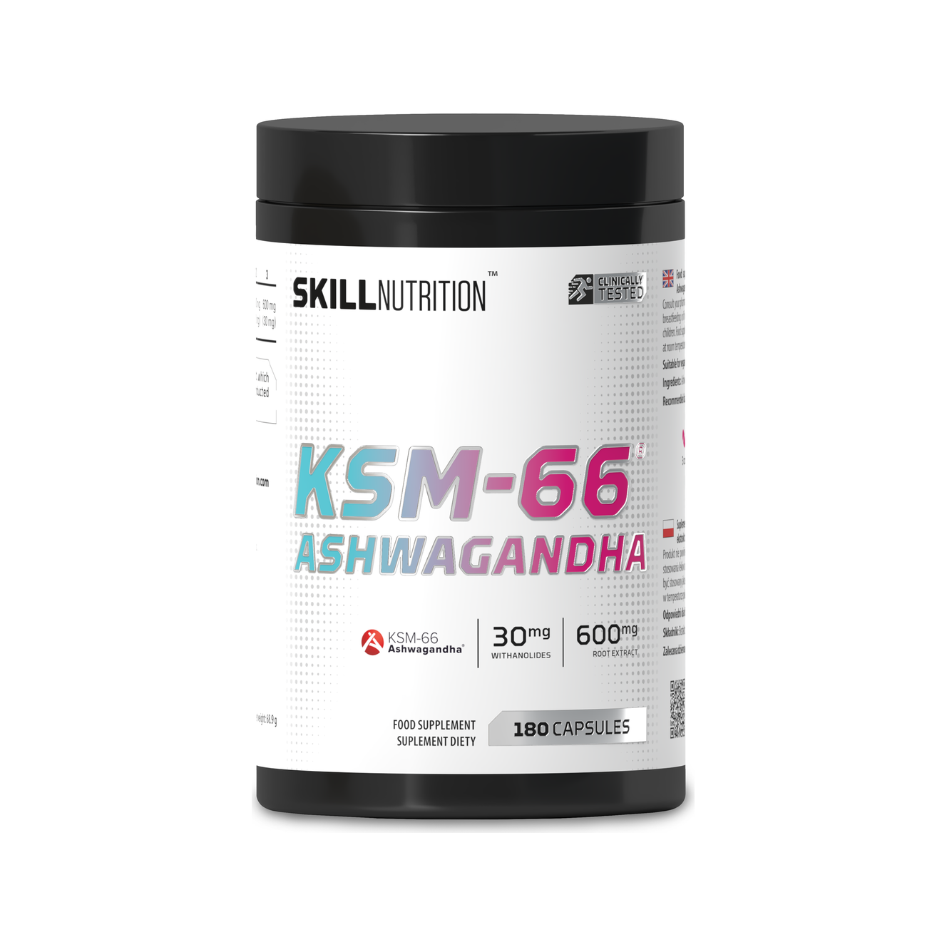 KSM-66 Ashwagandha - 180 vegan caps