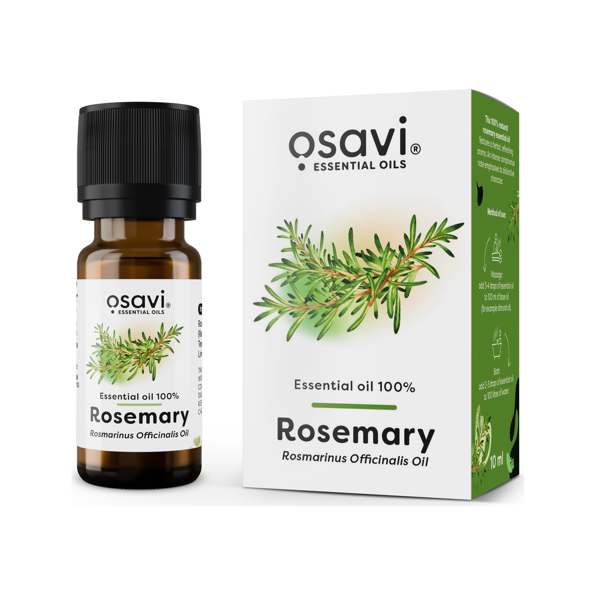 Essential Oil 100%, Rosemary - 10 ml.