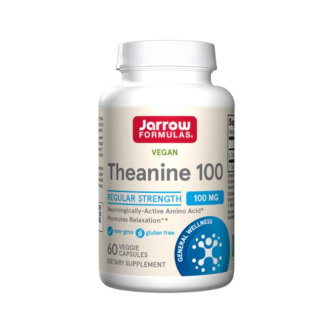 Theanine, 100mg - 60 vcaps
