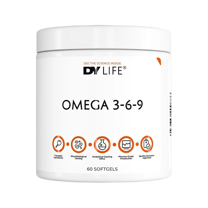 DY LIFE Omega 3-6-9 - 60 softgels