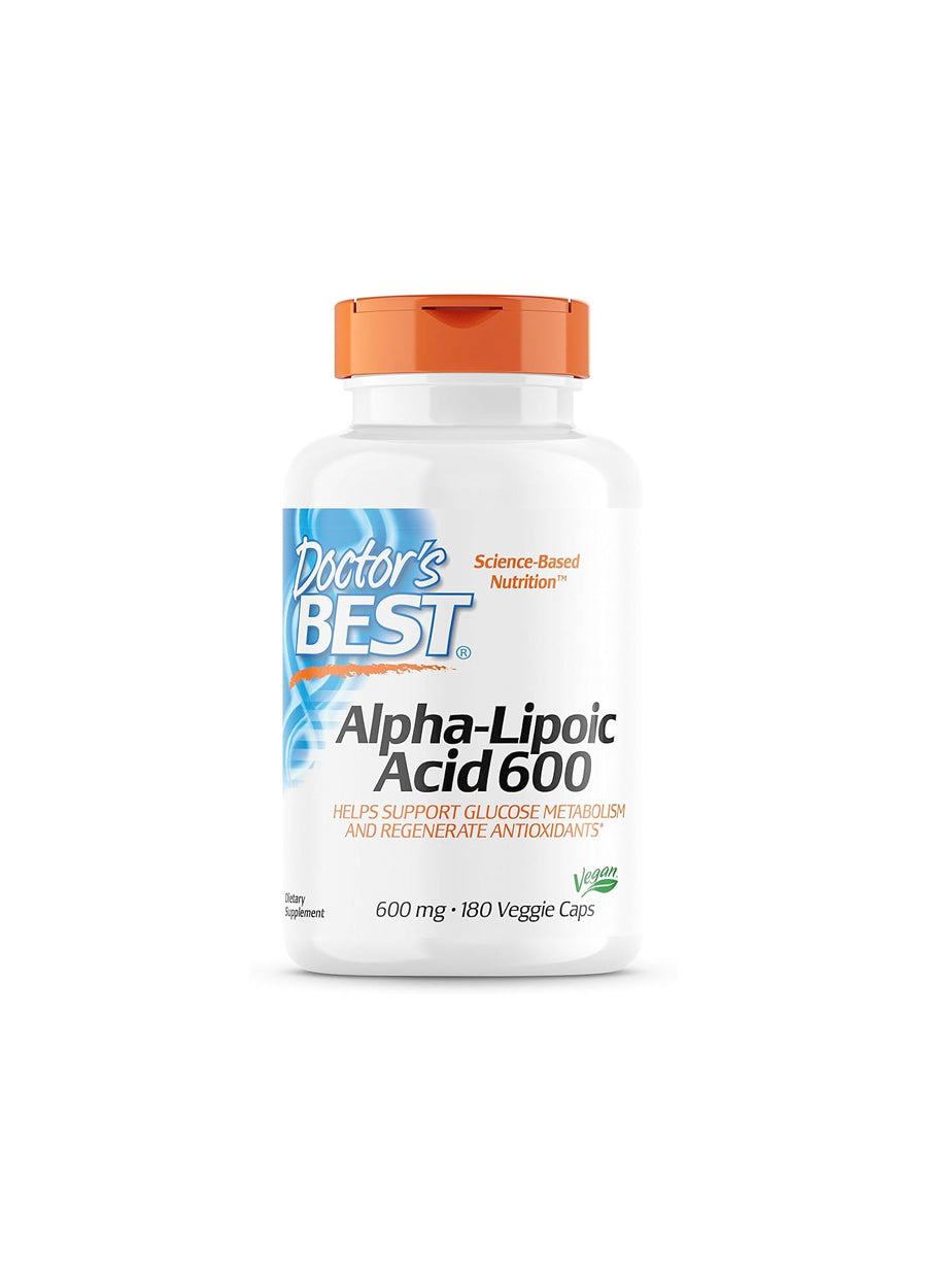 Doctor's Best Alpha-Lipoic Acid 600mg 60 Kapslar