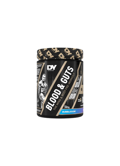 DY Nutrition PWO-burk Blood & Guts 380 g, bubblegum-smak