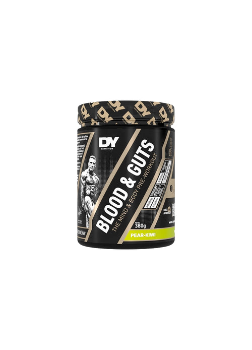 DY Nutrition PWO-burk Blood & Guts 380 g, päron–kiwi-smak