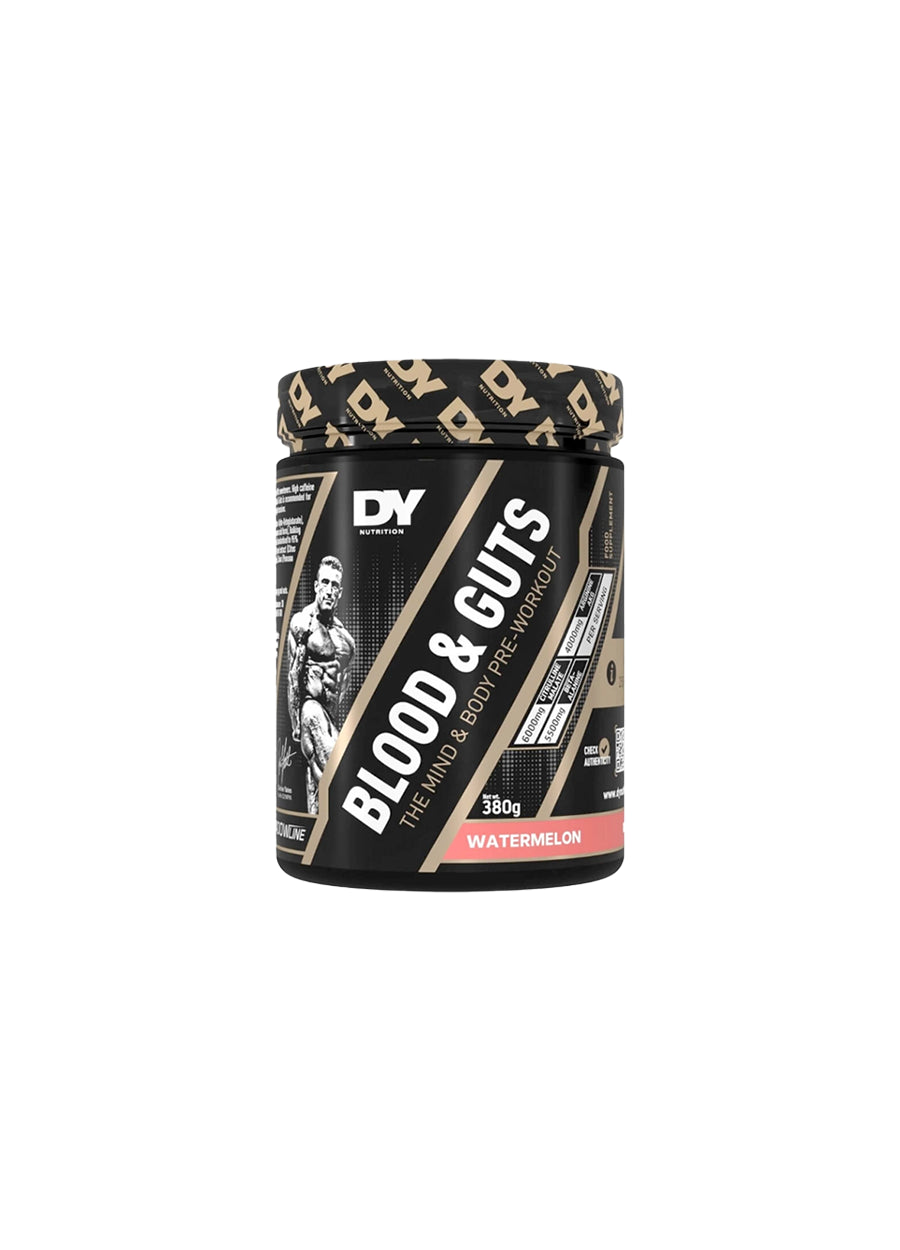 DY Nutrition Blood & Guts PWO 380 g, vattenmelon-smak