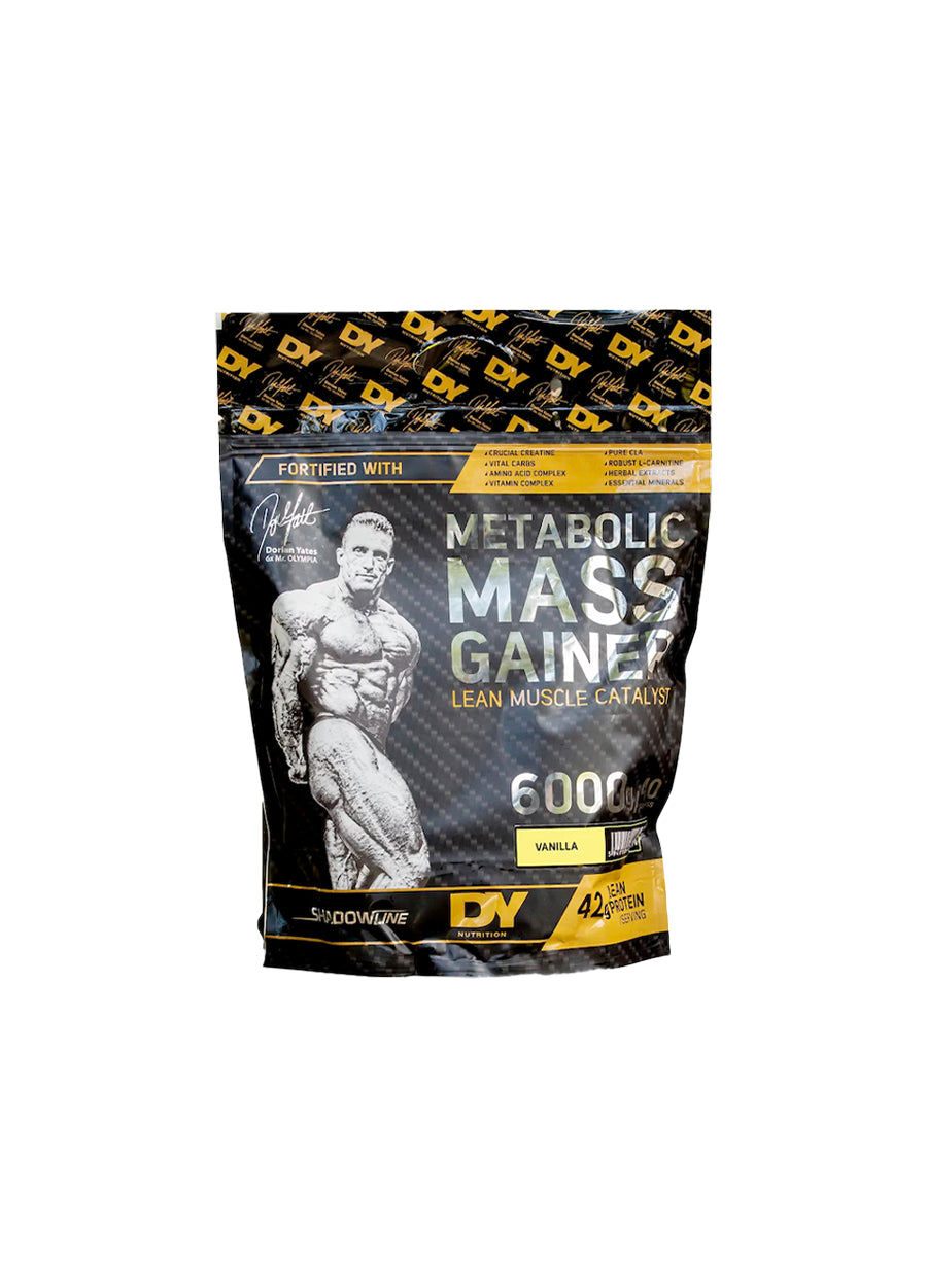 DY Nutrition Metabolic Mass Gainer 6kg Vanilla Framsida