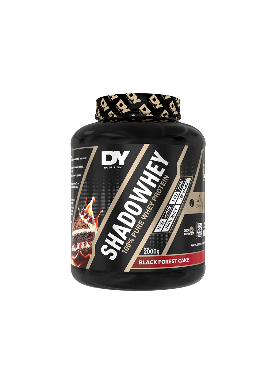 DY Nutrition ShadoWhey 100% Pure Whey Protein 2000g Black Forest Cake