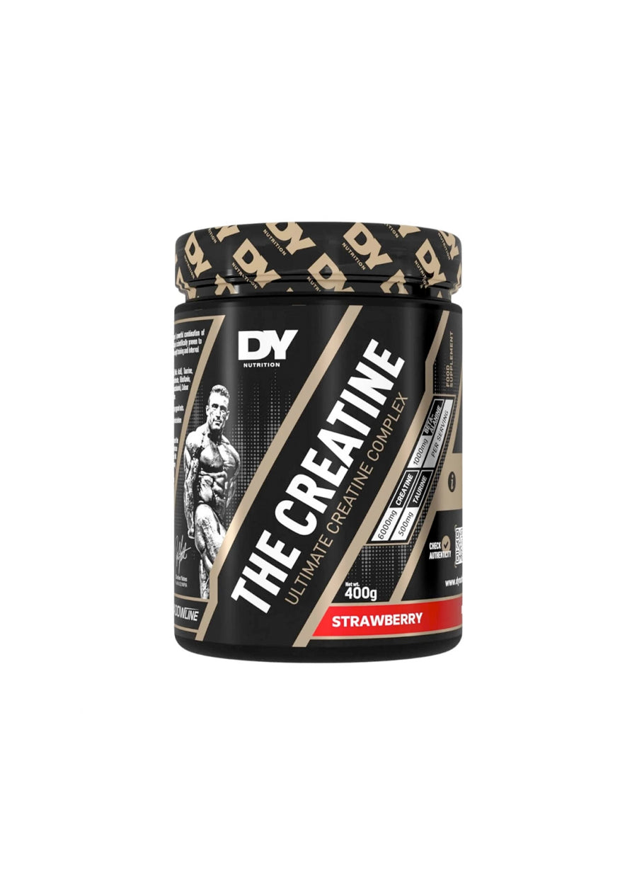 DY Nutrition The Creatine 400g Strawberry Framsida
