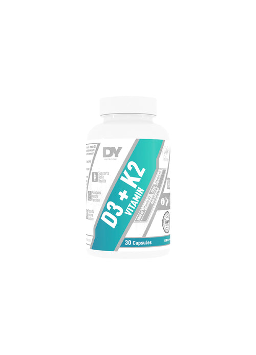 DY Nutrition D3 + K2 kapslar i vit burk, 30 st