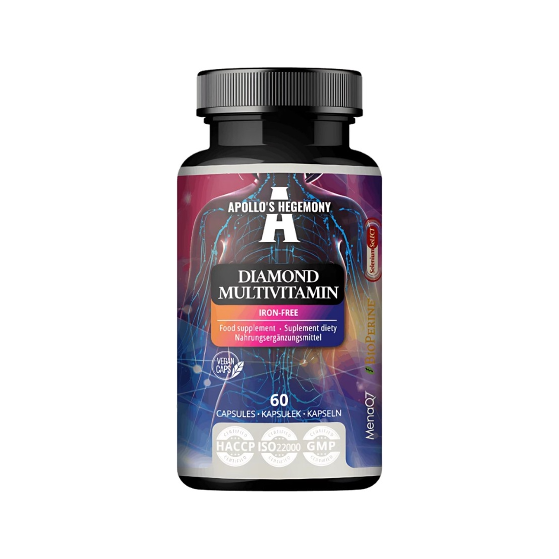 Diamond Multivitamin Iron-Free - 60 vcaps