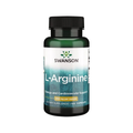 Swanson L-arginin 500 mg, 100 kapslar i kapselburk med svart lock