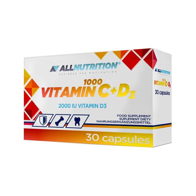 Vitamin C 1000 + D3 - 30 caps