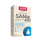 Jarrow Formulas SAMe 400 veganskt kosttillskott, 30 tabletter i kartong