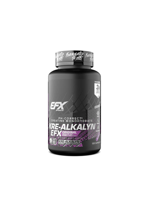 Kapselburk EFX Kre-Alkalyn, 120 kapslar, svart etikett